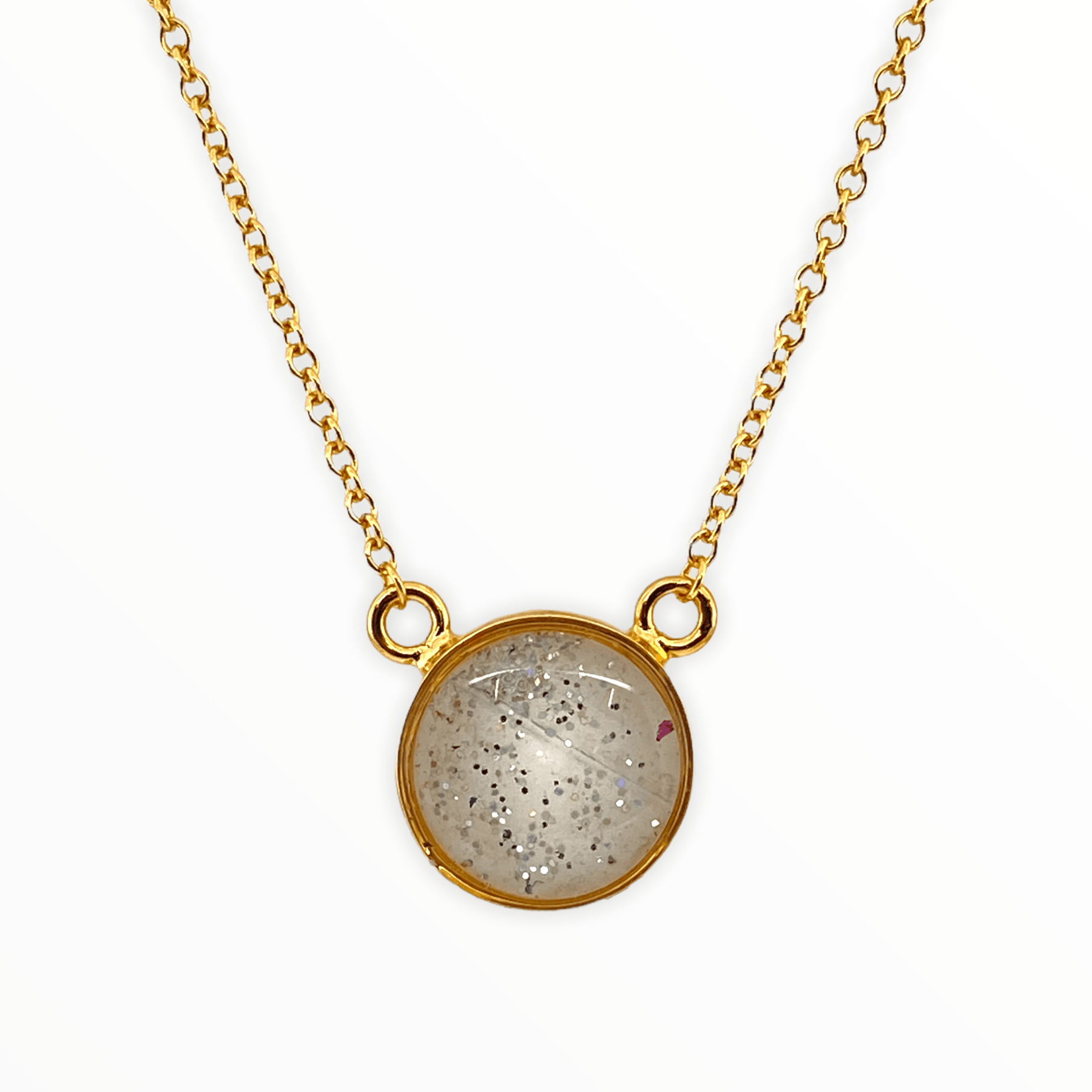 Sustainable Birthstone Necklace | Gold | April – Rebel Nell