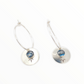 Get Charmed Monique Hoops | Silver