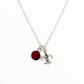 Fleur De Lis Briana Necklace | Silver