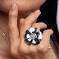 Nikila Ring | Rhodium | Size 6