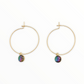 Get Charmed Monique Hoops | Gold
