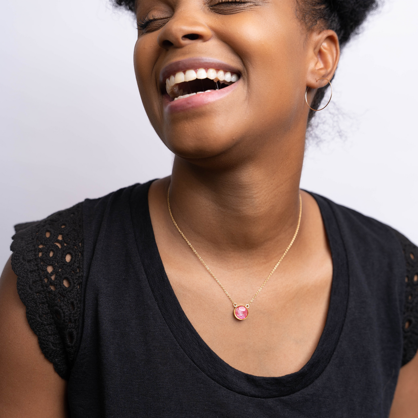 Adrian Necklace | Gold | October